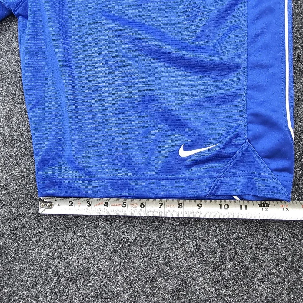 Nike Dri-FIT Basketball Shorts Men's Large Blue Athletic Training Drawstring